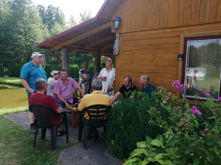 Grillabend bei Franzas in Sudargas