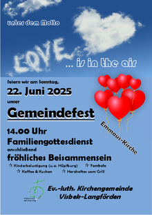 Gemeindefest (Flyer)